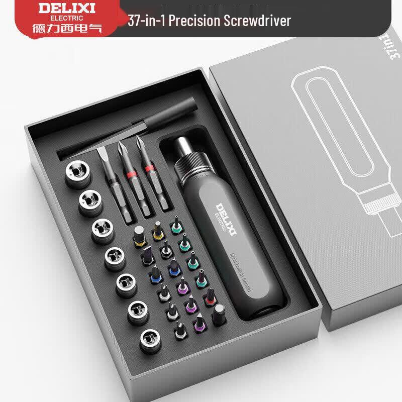 DeLixi Ratchet Screwdriver Tool Set
