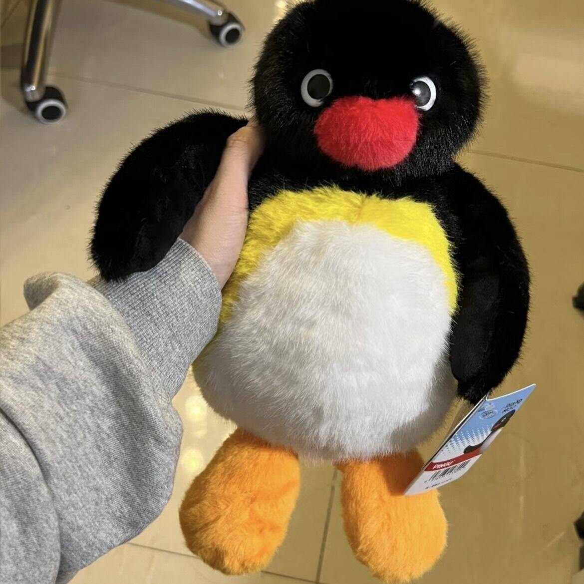 

30Cm Superpower Series Fluffy Angry Penguin Plush Plaything Cute Companion Comfort Doll Plush Pillow Room Sofa Decorative Cushion Gifts
