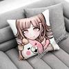 D-Danganronpa Chiaki Nanami Junko Enoshima Throw Pillow Case For Decoration 35X35Cm 45Cm Square Home Pillowcase Case