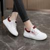 Xq5808 Hvite sko Dames Mesh Pumps Damesneaker Damesko Utstanset Pustende Meshsko Tykk Såle Høydeøkende