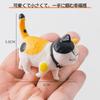 KALOLINNA Animal Figure Cat Kitten Toy Cute Mini Toys for Garden Car Interior Movable Cute Cat Birthday Party Party Accessories Set, 9-Piece Set,