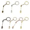 Artistic Spoon Themed Keychain Coating Long Time Use For Various Occasions