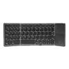 Upgraded B033 Plus Tri-Fold Bluetooth Keyboard with Touchpad & Type-C Charging