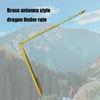 Portable Seeking Rule Accurate Surveying Device Brass Dowsing Rod for Accurate Length Measurements in Various Fields