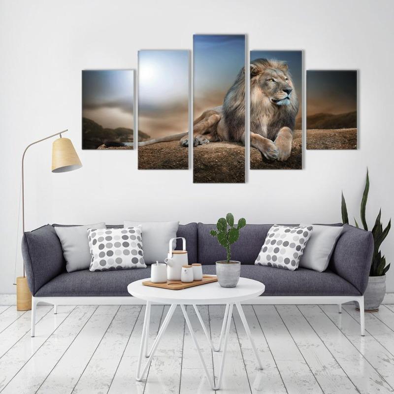 

5 Piece Canvas Wall Art Modern Artwork Canvas Panel Prints for Home Decor 20X35 20X45 20X55CM