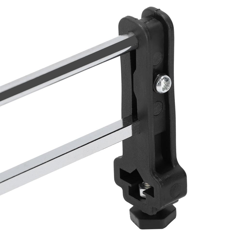 Portable Chainsaw Saw Chain Filing Tool Metal Bar Mounted Manual Chain Sharpener