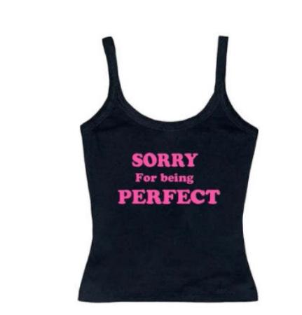 Dark Sexy Butterfly Printed Suspender Small Vest Women's American Elastic Slim Bottom Top Spice Girl New