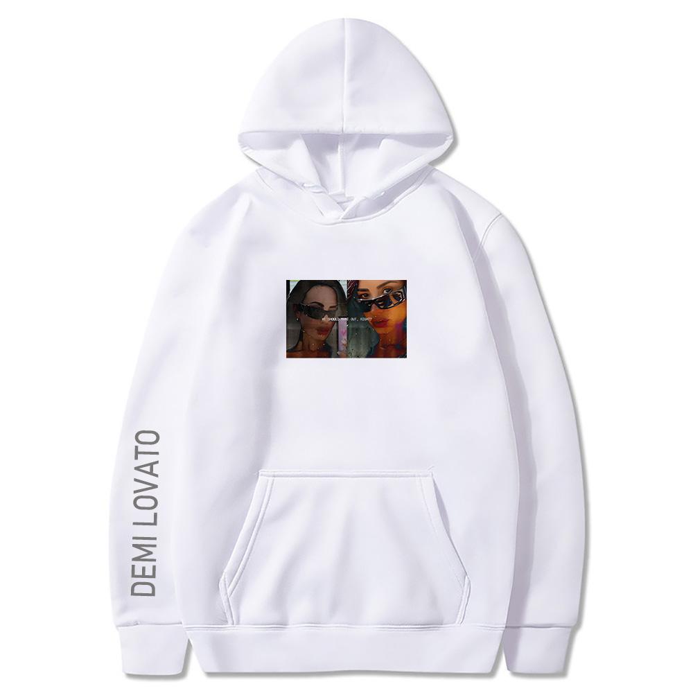 KISS HOODIE Demi Lovato 2026 New Casual High Quality Print Harajuku Moletom with Hooded  Comfortable Hoody