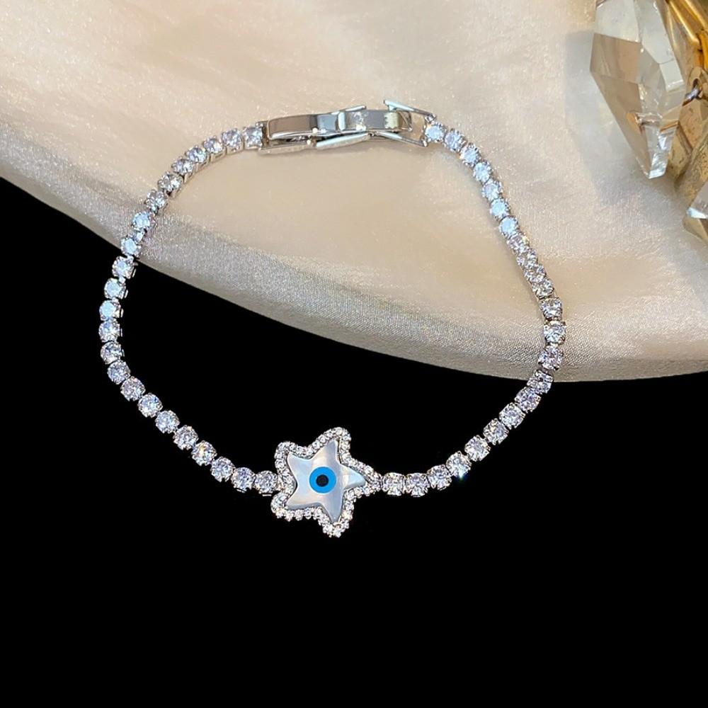 Star Round Devil's Eye Devil's Eye Bracelet Banquet Clothes Jewelry  Valentine's Day Gift