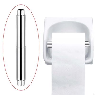 Toilet Paper Holder Insert Replacement Rod Adjustable Waterproof Washroom Accessory Universal Easy