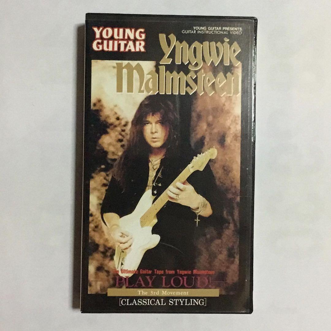 

[USED] Yngwie Trilogy Third Movement “Classical” VHS Video