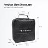 Car Charging Gun Leather Bag Storage Box Auto Accessories For Tesla Juguete Roadster Coil Bonina Model 3 Y S X Cybertruck