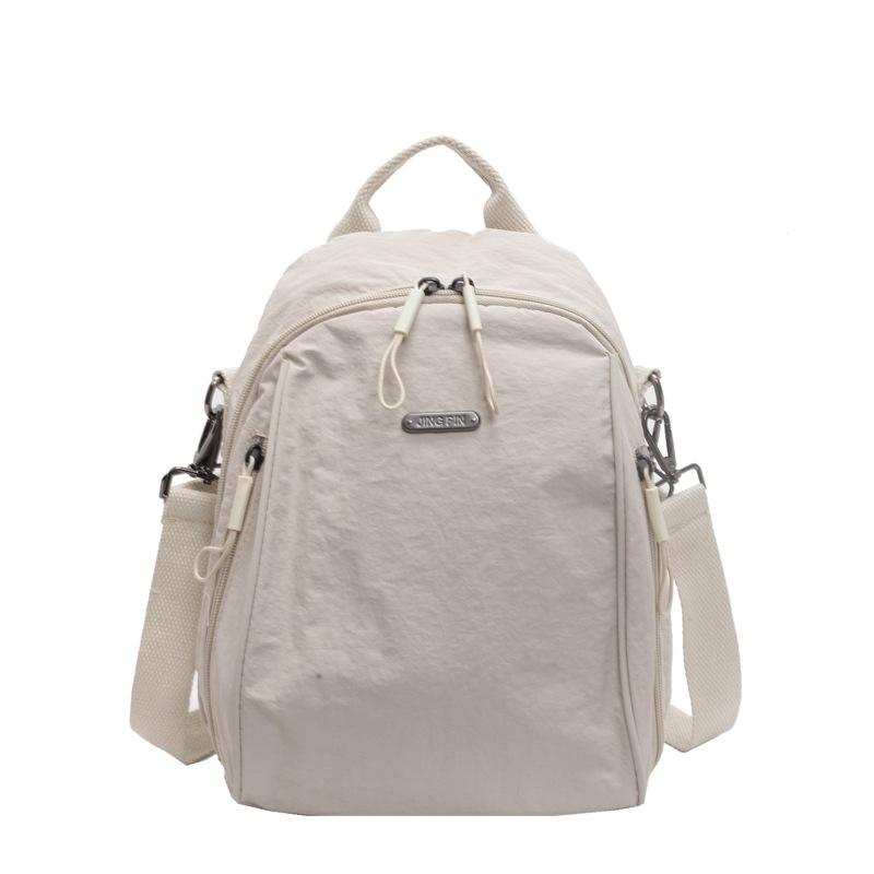 Schoolbag Backpack Women's 1011 New Fashion Casual Versatile Travel Small Backpack College Student School Bag Lightweight Shoulder Bag