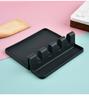 Multi-Purpose Silicone Storage Rack Non-Stick Silicone Holder Tray for Art Tools Kitchen Utensils Bathroom Accessories