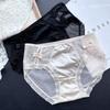 Ladies Spring and Summer Lovely Mesh Ice Silk Sexy Hip Briefs