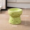 Pet Ceramic Bowl - Nordic High-Legged Ceramic Cat Food Bowl - Snack Tray - Specifically Designed for Kittens and Puppies