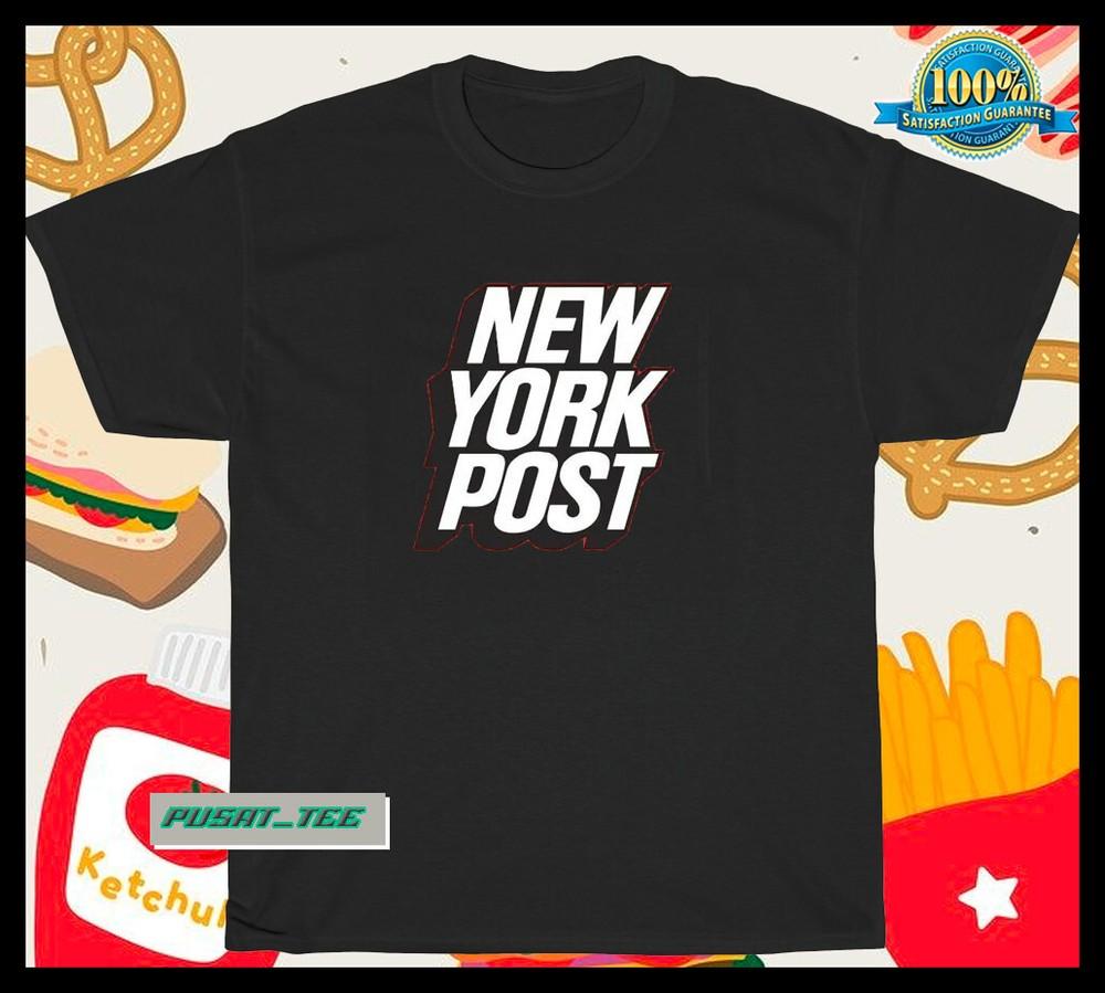 New YORK POST LOGO  logo american funny t shirt SIZE S-5XL Unisex T-Shirt S