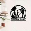 Custom Soccer Metal Wall Art Home Living Room Outdoor Decor