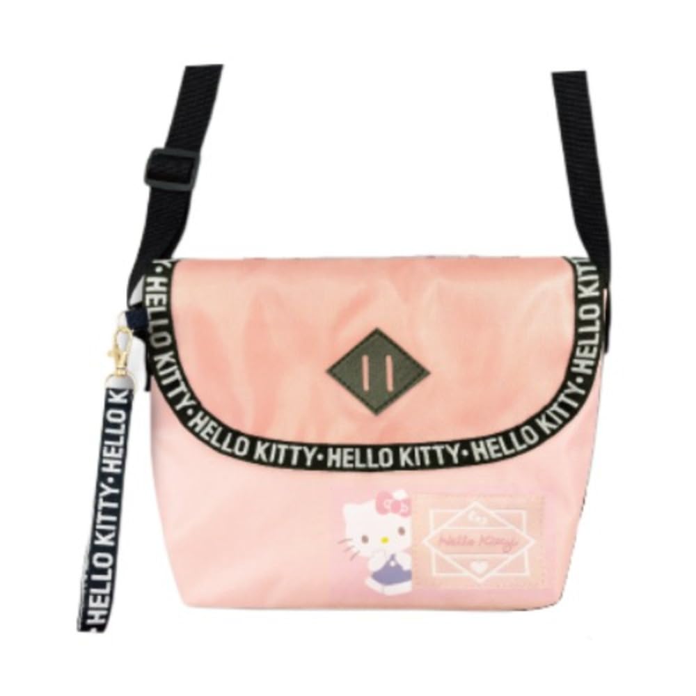 Hatayama Shoji Mini Shoulder Pochette Logo Tape Hello Kitty H18 X W25 X D6cm 64202315