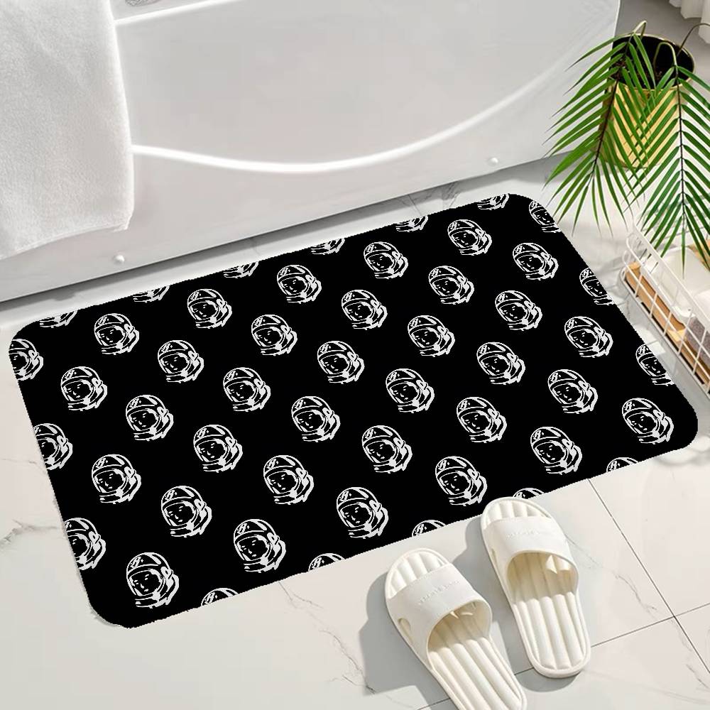 B-Billionaire Boys Club Fashion Bathroom Mat Anti-slip Absorb Water Long Strip Cushion Bedroon Mat Welcome Doormat