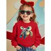 European Size ' Casual Fashion Round Neck Sweatshirt, Printed Sports Top Sweatshirt
