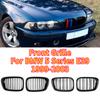 For 1999-2003 BMW 525i M5 Car Front Grille 520i 530i 535i 530d 525td 523i 5 Series Facelift Grill Black E39 Kidney Grille Parts
