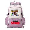 Large Capacity Schoolbag with Shoulder Strap; Student Three-piece Pencil Case Set