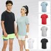 Unisex Quick-Dry Ice Silk Short Sleeve Sports T-shirt