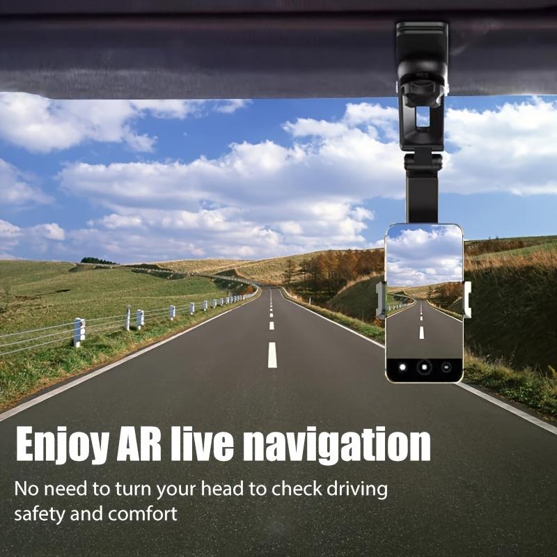 1080 ° Rotating Visor Mobile Phone Car Holder Universal Mobile Phone Holder Multi-function Mobile Phone iPhone 7 Inch Support Phone