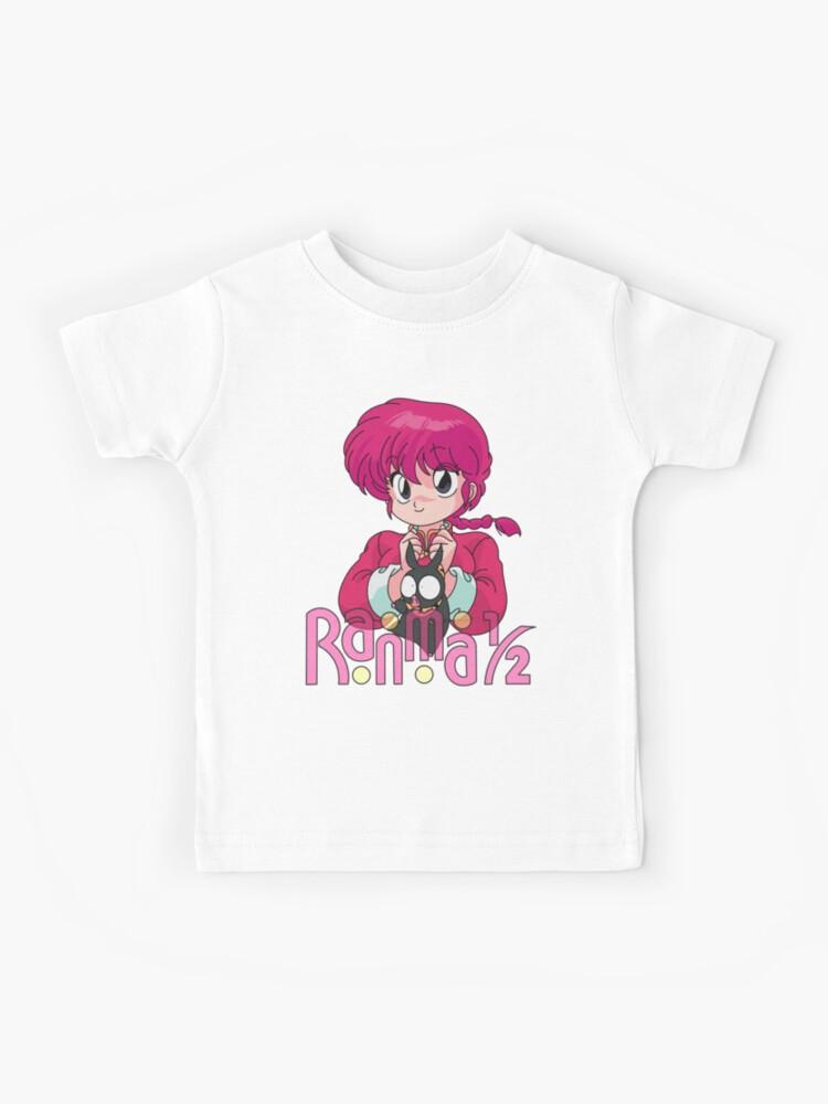 2026 Ranma 12 Shampoo Two Character Duck Japanese Text Print TShirt Oversized Cotton Casual Streetwear Tee For Anime Fans