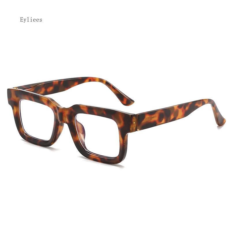 Luxury  Design Square Concave Frame Blue Light Women Farsightedness Reading Glasses Degrees 0 +1.5 +2.5 +3.5 +4.5 Eyeglass