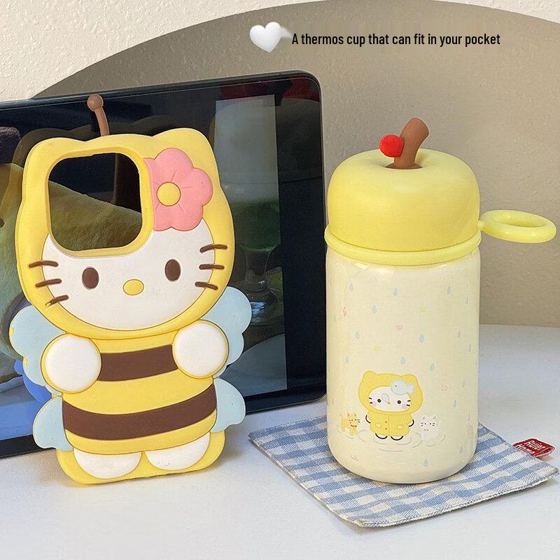 Shangqi 300ml Insulated Student Pocket Water Bottle