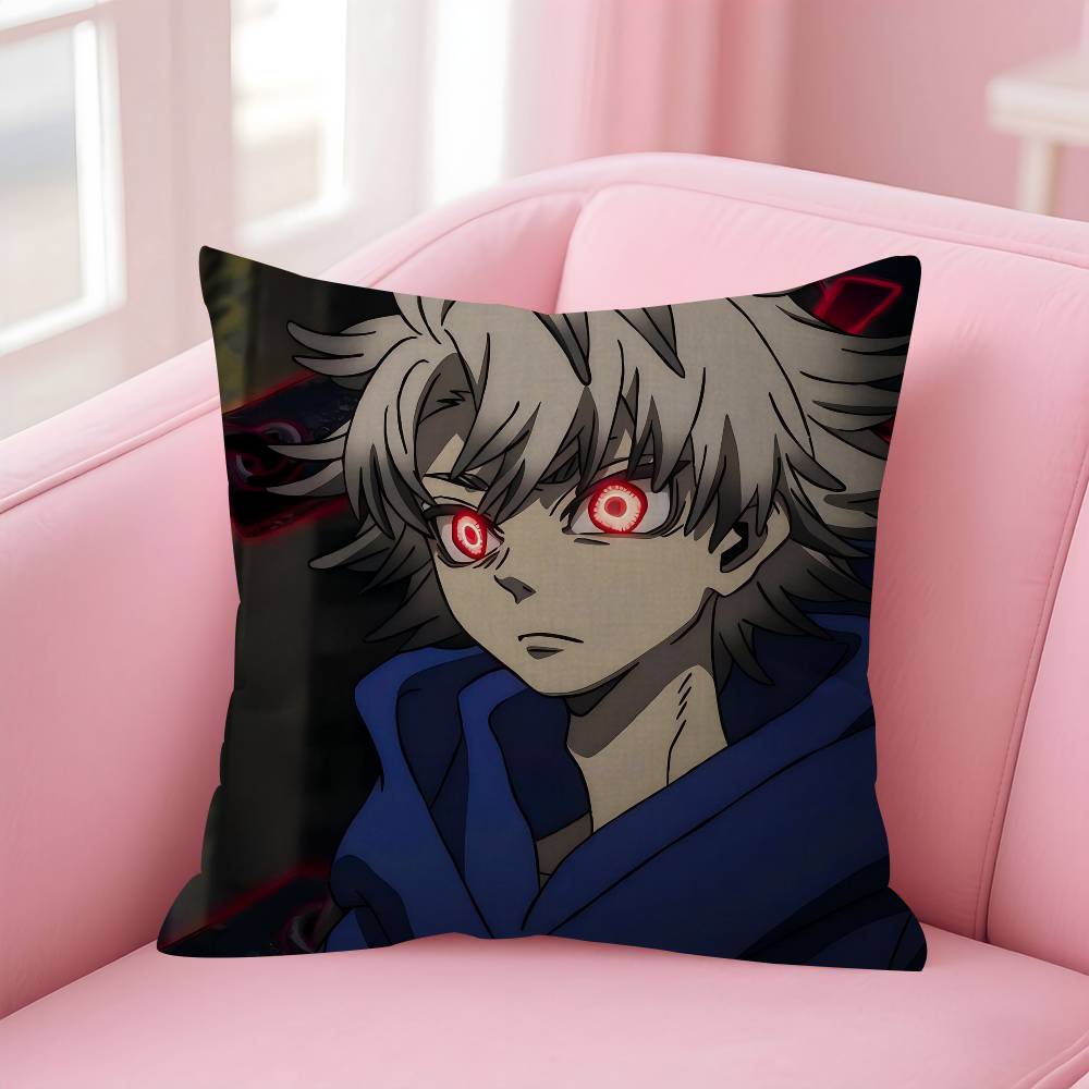Anime Comic Gachiakuta Riyo Cushion Cover Car Throw Pillow Case For Sofa Car Christmas Gift