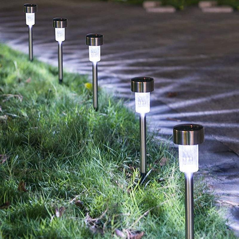 Solar Outdoor Lights Garden Lamp Solar Powered Waterproof Landscape Path Outdoor For Yard Lawn Patio Decorative