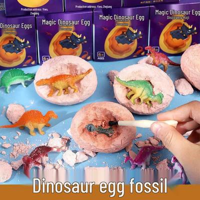1. Juni Grundschul-Dinosaurier-Fossilienausgrabungsspielzeug Blindbox