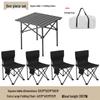 Portable Outdoor Folding Chair with Backrest for Camping and Art Sketching