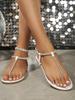 New Women's Shoes for Spring/Summer 2026, Fashionable Open-Toe Slip-On Sandals, Casual Outdoor Lightweight Design, Comfortable Flat Slides