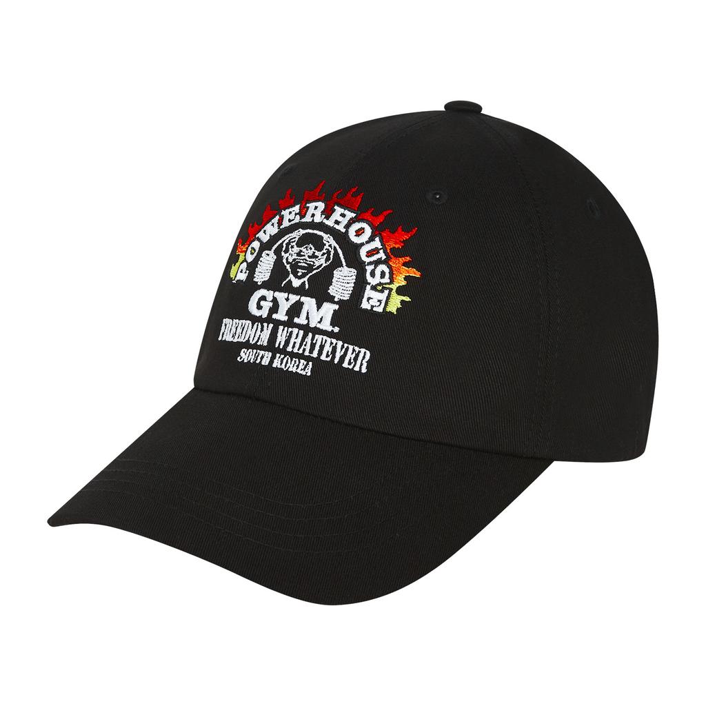 FREEDOM Powerhouse Flame Logo Ball Cap (Black)