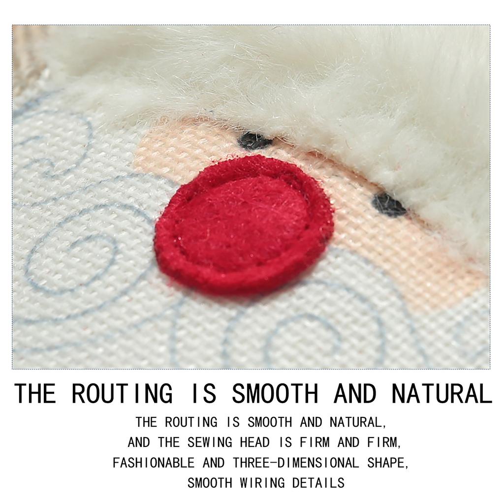 Christmas Wine Bottle Cover Bags  2Pcs Santa Snowman Wine Bottle Cover Bag Christmas Decors Party Holiday Home Decors