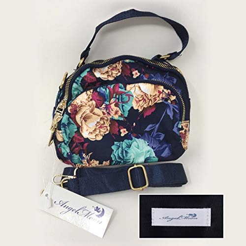 [Angel Moon] Women's Crossbody Bag, Travel Pouch, Small Nylon Shoulder Bag, Feminine, Cute, Everyday Use, Crossbody Bag, One-Shoulder Bag, Casual Fash
