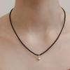 (Silver 925) Botanic Heart Bead Necklace NZ2440