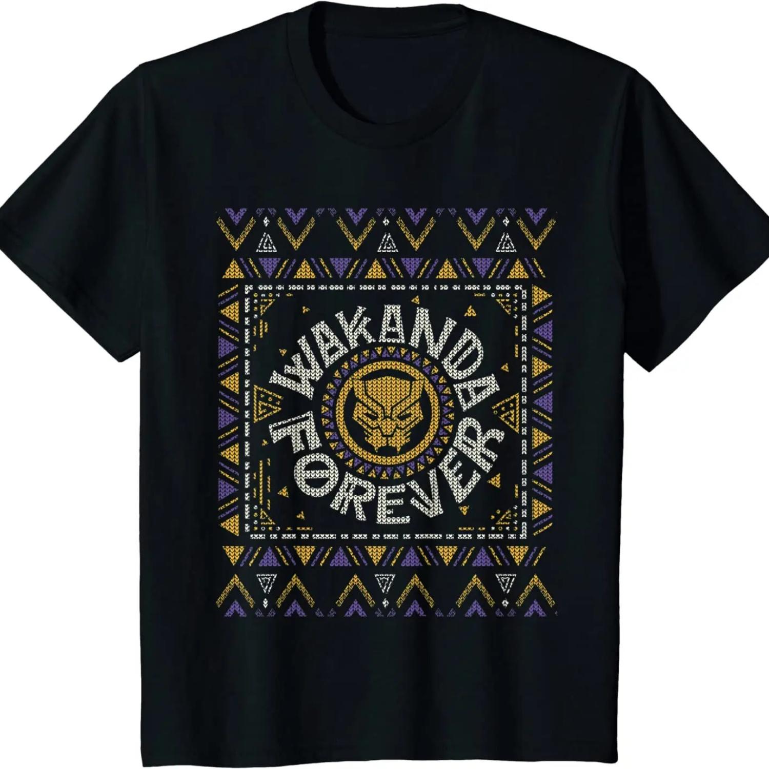 

Black Panther Wakanda Forever T-Shirt XXXXXL чорний