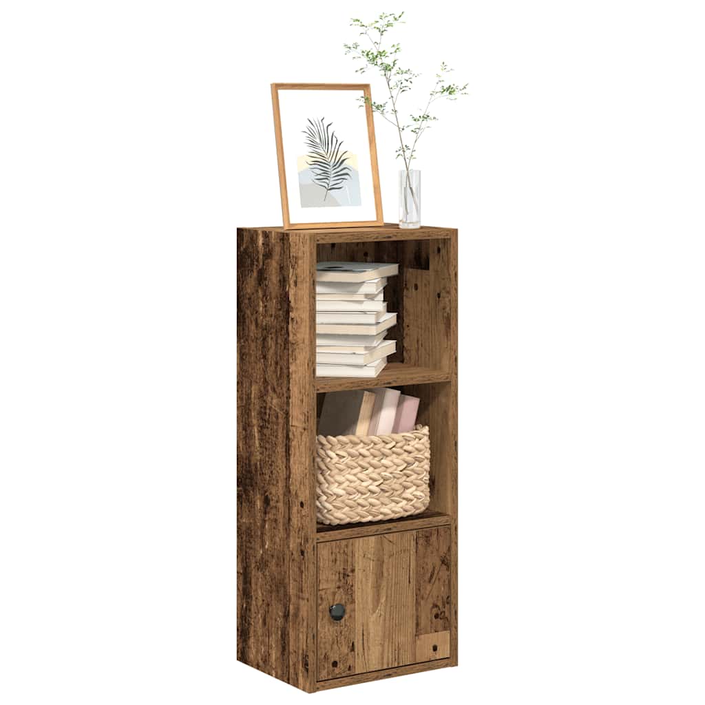Bookshelf with Rustic Wood Look 31 x 24 x 77 cm Engineered Wood