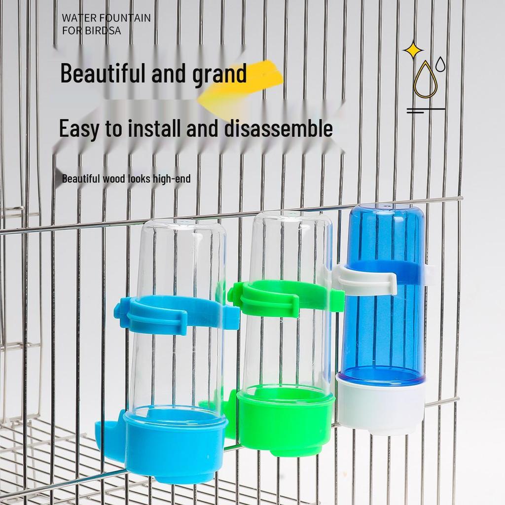 Automatic Bird Water Feeder for Budgies, Lovebirds, and Cockatiels - Essential Bird Supplies