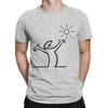 Summer Sun T-Shirts Men Round Neck T Shirt Short Sleeve Tees Tops Streetwear Shirt
