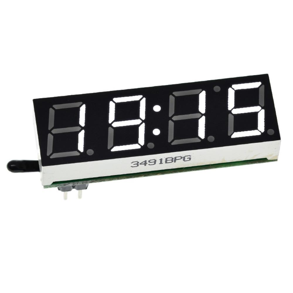 3-in-1 LED RX8025T Digitaluhr DC 5-30V Voltmeter Modul Modul DIY Thermometer DIY Projekte