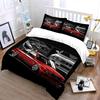 Red Sports Car Illustration. Bedding Sets Duvet Cover Sets Duvet Covers Pillowcases(1 * Duvet Cover 2 * Pillowcases Without Duvet Insert)