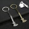 1PC Trendy Mini Vernier Calipers Keychain with Cool Charm, Decorative Accessory for Keys,Bags & Backpacks for The New Year Gift