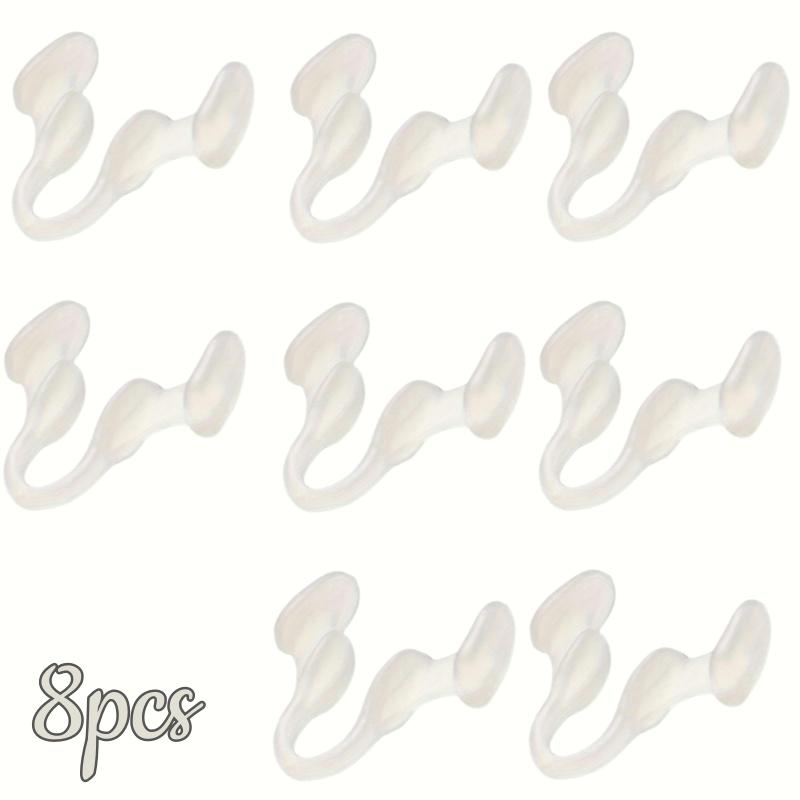 2-10pcs Silicone Sleep Aid Nose Expanders Enhances Oxygen Flow Improves Sleep Quality & Snoring Relief Nasal Clips Devices
