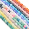 Natural Weathered Agate Stone Beads 6/8/10mm Color Loose Beads Spaced Beads for Jewelry Making Accessories DIY Bracelet Necklace